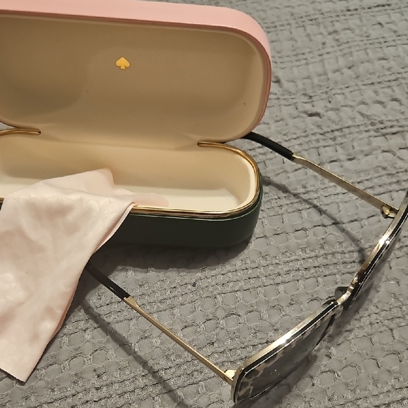 Kate Spade Black and Tan Sunglasses main image 4
